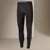 Calça legging térmica masculina, justa, quente, elástica, extra longa, versão fina de inverno com fleece, calça de fio shark Barbie extra elástica para meninos