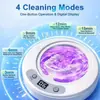 Máquina Limpiadora Ultrasónica de Aparatos Dentales, Gafas, Joyería, Dentaduras Postizas, Máquina Limpiadora de Aparatos Dentales con Esterilización y Desinfección UV, Fábrica Mayorista Transfronteriza