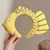 Diadema de peluche de dibujos animados linda y adorable para niñas, diseñada para lavarse la cara, evitar que el cabello se resbale y perfecta para tomar fotografías