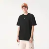 Camiseta de Algodón de Xinjiang 230g Algodón Pesado Manga Corta para Hombre y Mujer Parejas Media Manga Verano Blanca Cuello Redondo Camiseta Básica Holgada