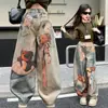 Pantalones para Niñas Estilo Primavera y Otoño Estampado de Oso de Dibujos Animados Jeans Holgados para Niños Mayores Estilo Coreano Modernos Pantalones Largos de Pierna Ancha