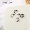 Mini Joias de Liga Metálica Estrela de Cinco Pontas Lua para Nail Art Populares Dourado e Prateado Estéreo DIY Acessórios Pequenos Usáveis para Nail Art