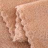 Cinco incluso un paquete de recorte de toalla absorbente de vellón de coral regalo 280 gramos cuadrado 35*75