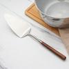 Espátula Modelo Nuevo de 26 Años para Cocina Casera, Mango de Madera Maciza Retro de Lujo Ligero, Espátula Cuchara de Acero Inoxidable 304 Utensilios de Cocina