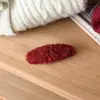 Presilha de Cabelo Coração de Pelúcia Vermelho de Ano Novo para Mulheres 2026 Novo Estilo Presilha BB de Alta Qualidade para Franja Acessório de Cabelo