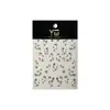 Yitu Pegatinas para Uñas Artísticas Flor Plana Patrón de Hormiga Estilo Dulce Floral Retro Estrella de Cuatro Puntas Decorativa Yt5624