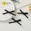 Accesorios de mini moño de cuero, accesorios versátiles multicolor para manualidades, adornos para zapatos, materiales decorativos de alta gama hechos a mano