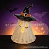 Portavelas Fantasma Nuevo Producto Transfronterizo, portavelas de té de cerámica con forma de fantasma, adorno de manualidades de resina