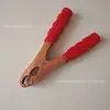 Grampos de bateria de carro banhados a cobre, garras jacaré de alta corrente, grampos de fiação de carregador de bateria, grampos de partida de bateria