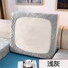 Funda de sofá sencilla universal con todo incluido, gruesa, de terciopelo jacquard para invierno, funda protectora universal antigarras de gato.