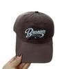 Gorra de Béisbol Bordada con Letras Coreanas de Moda Simple, Sombrero de Visera Curva para Deportes al Aire Libre en Primavera y Verano, Gorra de Lengua de Pato para Correr