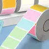 Etiqueta de nome autoadesiva colorida adesivo branco etiqueta colorida marca de classificação selo adesivo nota adesiva