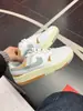 Gamma Force 1 Air Force One Blanco Rojo Caña Baja Retro Casual Tenis para Hombre y Mujer Fq8877-100