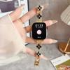 Pulseira de Metal com Corrente Buccellati Adequada para Apple 8910 Huawei Fit4 Gt5 Xiaomi Samsung Bracelete Pulseira