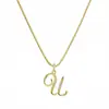 Nuevo Cadena de Serpiente de Aleación Creativa Simple con Incrustaciones de Diamante Cadena para Clavícula Dorada para Mujer