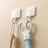 Japón Gancho KM adhesivo fuerte sin perforaciones puerta cocina baño inodoro sin clavos sin rastro pegatina gancho de pared