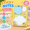Notas Adhesivas Rectangulares de Chico Estrella de Alto Valor Papel de Memo Lindo de Dibujos Animados Adhesivo para Estudiantes Cuaderno de Oficina