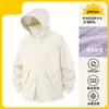 Chaqueta Versátil de Protección Solar para Verano para Hombres y Mujeres UPF50+ Chaqueta para la Piel para Exteriores con Ala Grande, Ropa Transpirable con Sensación de Hielo para Protección Solar