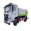Fabricante Vende Camión Cisterna Aspersor para Obra Dongfeng Huashen F5 Yuchai 200 Caballos de Fuerza 12 Toneladas Camión Aspersor Cañón de Niebla 12 Metros Cúbicos para Reducción de Polvo