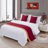 Toalha de cabeceira de cama de hotel Bandeira de cama lateral Moderna de alta qualidade Almofada de cabeceira de cama de hotel simples Estilo europeu Capa de cama de luxo leve
