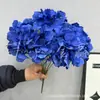 Flores Artificiales, Ramo de Hortensias de 5 Cabezas, Verano Interminable, 27 Piezas, Materiales Florales para Decoración de Bodas y Hogar, Flores de Cinco Cabezas