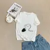 Sensación Fresca~Camiseta de Manga Corta Suave de Lana Lyocell, Camisa Casual Rosa Suave Estilo Mascarilla, Top Ligero para Mujer