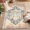 Alfombra de cachemira plegable transfronteriza, alfombra turca vintage para sala de estar, alfombra fácil de limpiar para dormitorio, dormitorio completo