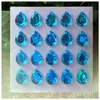 Sensación Viral de Internet 10*14mm 20 Piezas Forma de Gota de Agua Decorativos Adhesivos de Acrílico con Strass para Manualidades Infantiles
