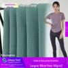 Jinammonia grade de duas partes 165g absorção de umidade respirável primavera e verão camiseta de manga curta roupas de treino para corrida tecido para roupa