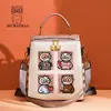 Fábrica de Origen Beibao Nueva Moda Casual Versátil Bolso Cuadrado Pequeño Diseño Original Bolso de Mano y Mochila para Mujer