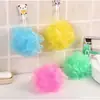 Pequeña colorida 10g bola de baño ducha espumosa exfoliante flor de baño productos de baño regalo frotar burbujas ecológico
