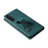Adecuado para Samsung S23 correa de muñeca funda de cuero para teléfono móvil Nuevo Apple 15 Samsung S24 funda protectora para teléfono móvil con soporte abatible