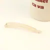 Pinza de plátano simple y versátil coreana y japonesa para coleta o moño, pinza de tiburón elegante y a la moda, dulce accesorio para el cabello