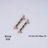 Adecuado para Conector de Apple Watch Material de Aleación Oreja Cruda Galvanizado Correa iwatch 38/42 Convertidor