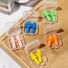 Venda Direta da Fábrica Protetores Auriculares de Silicone para Natação Formato de Árvore de Natal Sem Fio Protetores Auriculares à Prova d'Água para Banho e Natação Isolamento Acústico Resina de Três Camadas