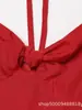 Comercio Exterior Transfronterizo Ropa para Mujer 2026 Nuevo Estilo Europeo y Americano Moda Vestido sin Mangas Cuadrado con Diseño de Cuello Retorcido y Espalda Abierta