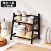 Prateleira de Armazenamento para Cozinha Organizador de Bancada Porta-Temperos Organizador em Camadas Armário de Armazenamento Multifuncional Suporte Simples para Copos