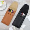 Set de Brochas de Maquillaje Personalizadas Lápiz de Maquillaje de Belleza Lápiz para Cejas Estuche de Cuero Herramientas de Maquillaje Estuche de Cuero Regalo Promoción de Negocios Regalo