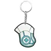 Suministrados Directamente por el Fabricante, Llaveros de Goma Suave de PVC con Temática de Emergencia Médica, Accesorios Creativos para Bolsas y Colgantes Más Vendidos en Amazon