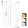 Dormitorio, Sala de Estar, Dormitorio, Arte de Uñas, Lámpara LED de Pinza para Mesita de Noche con Protección Ocular, Luz Suplementaria para Lectura y Aprendizaje, Regulable