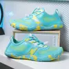 Calçados para Vadear, Novo Estilo Par de Sapatos Antiderrapantes Respiráveis de Secagem Rápida para Fitness Yoga Esportes, Sapatos para Natação na Praia ao Ar Livre