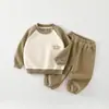 Conjunto de Sudadera Deportiva Casual para Bebé de Liquidación de Primavera