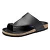 Chanclas de Corcho para Hombre Ruizustock Estilo Coreano Chanclas de Moda para Hombre Zapatos de Playa para Estudiantes Jóvenes Slip-On
