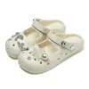 Sapatos Femininos 2026 Novo Modelo Sandálias Mary Jane Fechadas na Ponta Moda Casual Confortáveis Tamancos para Uso Externo
