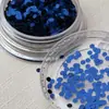 Estilo Ins Nicho Lentejuelas Antiguas Joyería para Uñas Arte de Uñas Límite Otoño e Invierno Redondo de 2 mm DIY Hecho a Mano Decorativo para Uñas
