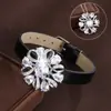 Pulseira Colorida de Flor de Zircônia Estilo Palácio, Pulseira Multicolor Versátil de Alta Qualidade para Mulheres, Exclusivamente para Vendas Transfronteiriças, Direto do Fabricante