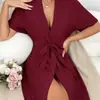 Cárdigan de Punto Estilo Europeo y Americano 2026 para Mujer, Chaqueta Casual de Manga Corta, Bata Versátil a la Moda, Bata al por Mayor para Mujer, Verano