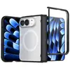 Funda magnética para teléfono adecuada para iPhone 18 Duo con película frontal, protección transparente simple anticaídas Apple 18Duo
