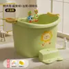 Bañera para niños, bañera para bebés, adecuada para otoño e invierno, bañera para lactantes, se puede usar para sentarse y bañarse, piscina para niños, tamaño grande para uso doméstico