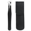 Fabricante en stock acero inoxidable clip para vello nasal cabeza redonda depilación pinzas para vello nasal recortador de vello nasal